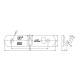 Zaczep spinacza zapinacz Z-03 650kg RM-Z-03 | Exvi