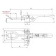 Spinacz zaczep do burt ZB-15 1190kg RM-ZB-15 | Exvi