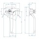 Spinacz zaczep do burt lewy nowy model RM-ZB-16-03 | Exvi