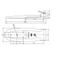 Zawias do zabudowy bez otworu RM-HB-01.270-01 | Exvi