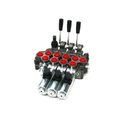 Rozdzielacz hydrauliczny (50 l/m) 4 ROZ50-4-3RE1R12 | Exvi