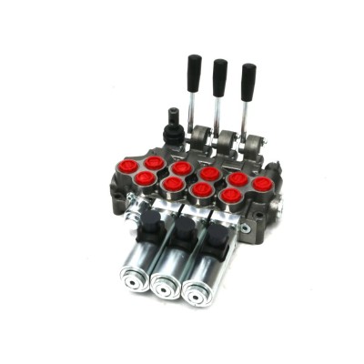 Rozdzielacz hydrauliczny (50 l/m) 4 ROZ50-4-3RE1R24 | Exvi