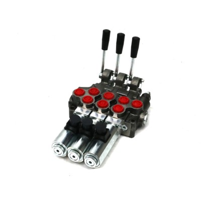 Rozdzielacz hydrauliczny (50 l/m) 3 ROZ50-3-RE12 | Exvi