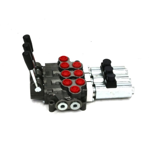 Rozdzielacz hydrauliczny (50 l/m) 3 ROZ50-3-RE12 | Exvi