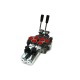 Rozdzielacz hydrauliczny (50 l/m) 2 ROZ50-2-RE24 | Exvi