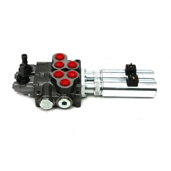 Rozdzielacz hydrauliczny (80 l/m) 2 ROZ80-3-RE12 | Exvi