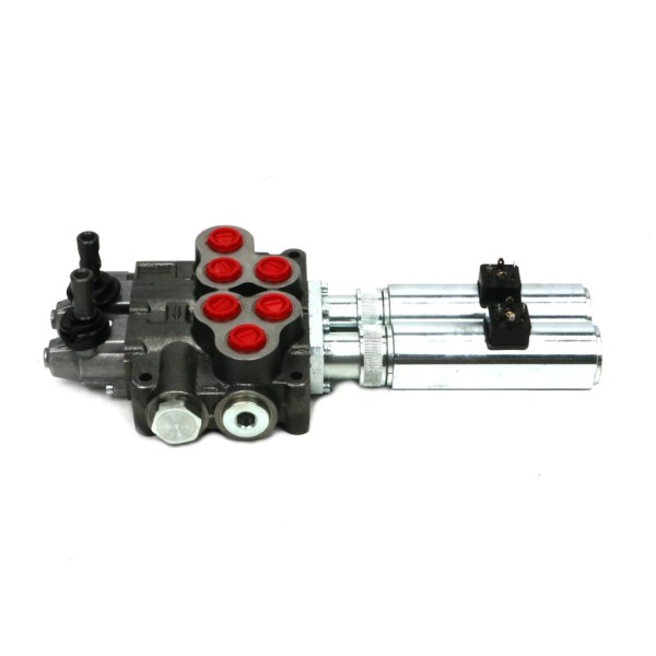 Rozdzielacz hydrauliczny (80 l/m) 2 ROZ80-3-RE12 | Exvi