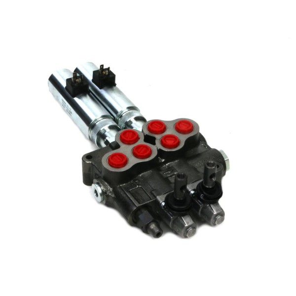 Rozdzielacz hydrauliczny (80 l/m) 2 ROZ80-3-RE24 | Exvi