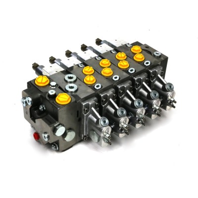 Rozdzielacz 5 sekcyjny. 120 l/min.. VALF-SPV125/24V | Exvi