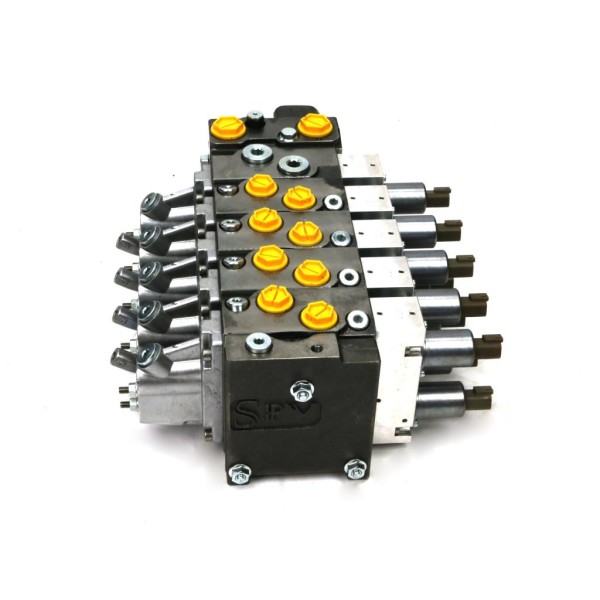 Rozdzielacz 5 sekcyjny. 120 l/min.. VALF-SPV125/24V | Exvi