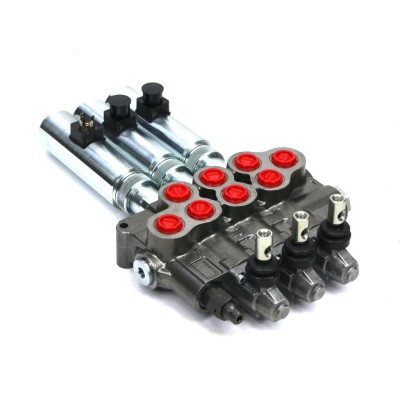 Rozdzielacz hydrauliczny (80 l/m) 3 ROZ80-3-RE24/ | Exvi