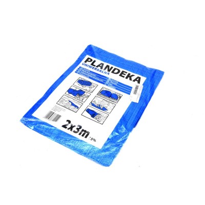 Plandeka LEKKA 2x3m (niebieska) PLAND2X3-LN | Exvi
