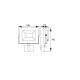Naświetlacz, Lampa LED SMD 230V 10W NASW10W4KCR | Exvi
