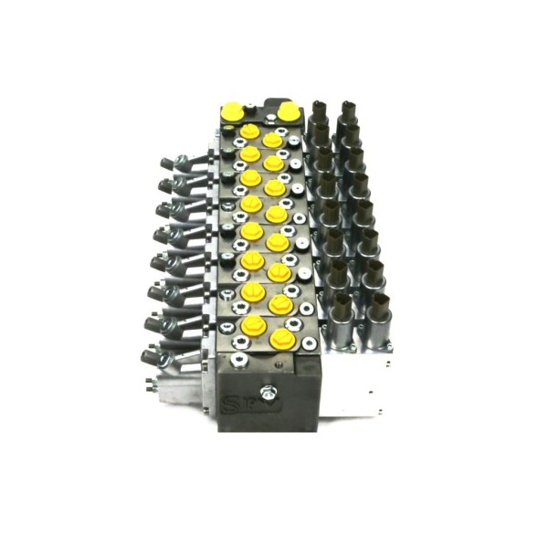 Rozdzielacz 8 sekcyjny. Zaw SPV128S-B-8-SEK4 | Exvi