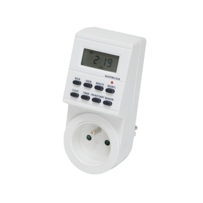 Programator gniazdkowy elektroniczny 7 PROGR-EL7D | Exvi