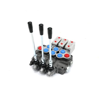 Rozdzielacz hydrauliczny (80 l/m) 3 ROZ80-3-RP-3O | Exvi