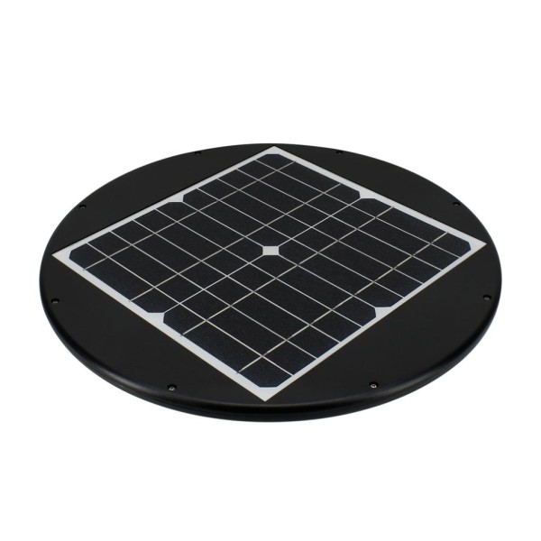 Solarna okrągła lampa. oprawa uliczna OPSOLAR20W4K | Exvi