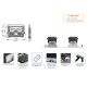 Naświetlacz solarny LED SOLEN 5W 500LM NASWSOL5W4KCR | Exvi