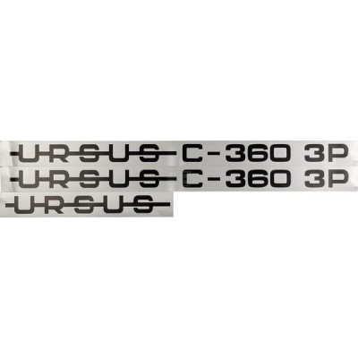 Zestaw naklejek dla Ursus C-360 3P EMBL3603P | Exvi