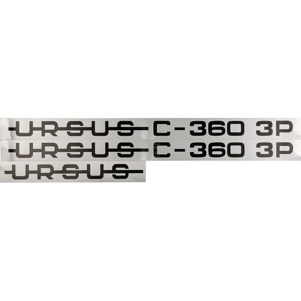 Zestaw naklejek dla Ursus C-360 3P EMBL3603P | Exvi