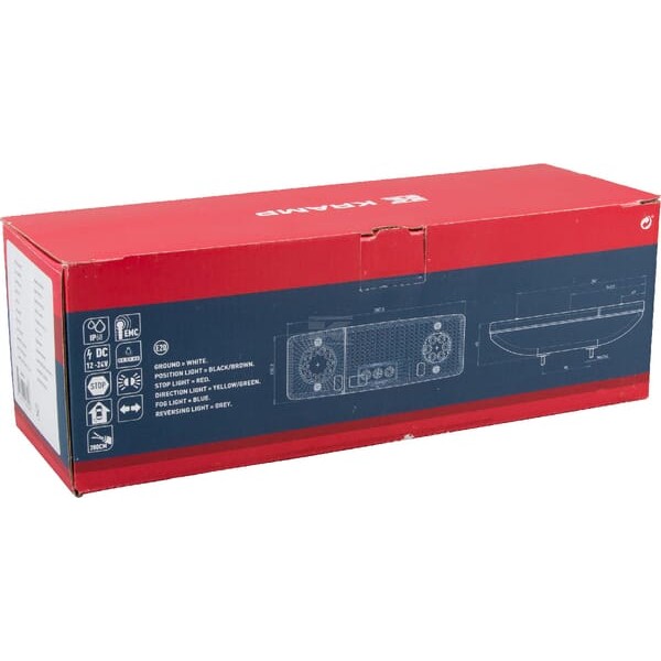 Lampa tylna zespolona LED, lewa LA40019 | Exvi