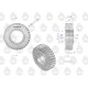 Koło rozrządu pośrednie dolne 950416 50/50-416/0 | Exvi