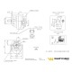 Silnik zębaty S-82D M2A1608AD8C23D Kombajn | Exvi
