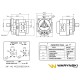 Pompa zębata W-001A WC32063C5A1A Ładowarka kołowa | Exvi