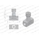 Zawór dławiący WRFB 90 1"BSP Waryński WRFB-1BSP | Exvi