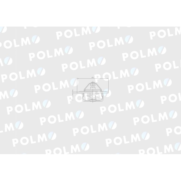 Termostat SW400 Bizon POLMO 323378P | Exvi