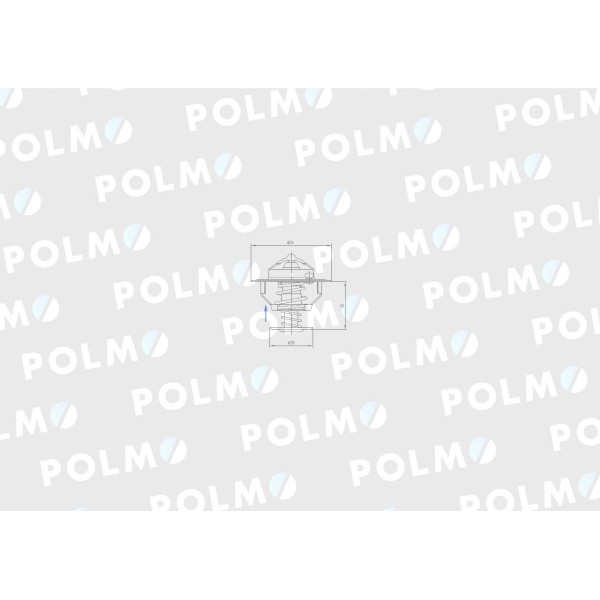 Termostat 2830734 Case POLMO 2830734P | Exvi