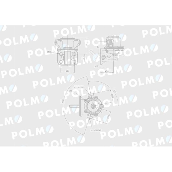 Pompa zasilająca 3118234R91 2641A074 4222108M91P | Exvi