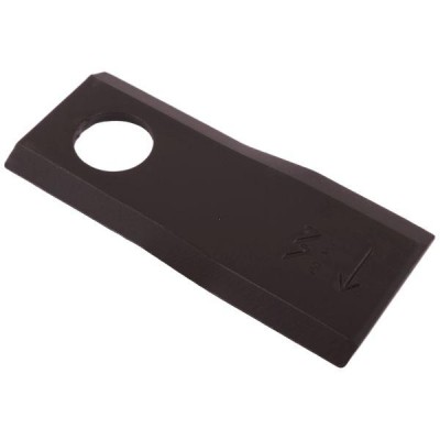Nóż. nożyk kosiarka prawy 107x46x4mm WKR107X46X4P | Exvi