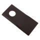 Nóż. nożyk kosiarka prawy 106x48x3mm WKR106X48X3P | Exvi