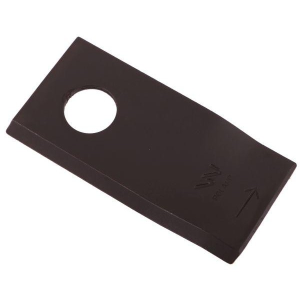 Nóż. nożyk kosiarka lewy 96x48x3mm otwór WKR96X48X3L | Exvi