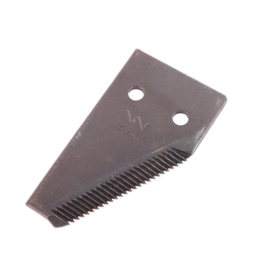 Nóż żniwny końcowy 84x45x3mm otwór 6.5 24 WKZ84X45X3 | Exvi