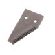 Nóż żniwny końcowy 84x45x3mm otwór 6.5 WKZ84X45X3/1 | Exvi