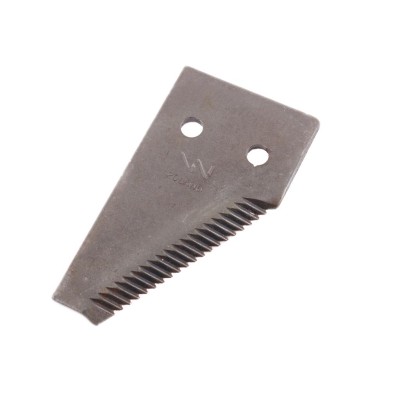 Nóż żniwny końcowy 84x45x3mm otwór 6.5 WKZ84X45X3/1 | Exvi