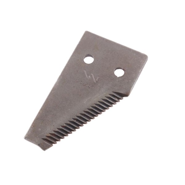 Nóż żniwny końcowy 84x45x3mm otwór 6.5 WKZ84X45X3/1 | Exvi