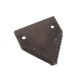 Nóż żniwny 83x76x2.7mm otwór 5.5 WKZ83X76X2.7 | Exvi