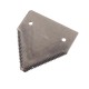 Nóż żniwny 80x76x2mm otwór 5.5 WKZ82X76X2 | Exvi