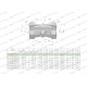 Złączka hydrauliczna calowa AA 1/4" BSP 5105050404 | Exvi