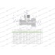 Trójnik hydrauliczny niesymetryczny 7211150612 | Exvi