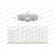 Złączka hydrauliczna calowa BB 1 5/16" 5025251616 | Exvi