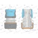 Szybkozłączka 3/4"- bez waterstop / TEGER O-NPIS003 | Exvi