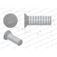 Śruba płużna dwunoskowa M10x30 mm 173101030/KG | Exvi
