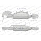 Łącznik Centralny Hydrauliczny KAT-3 LHHU25620775155 | Exvi