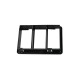 Listwa montażowa czarna 4558HG 714504001EX | Exvi