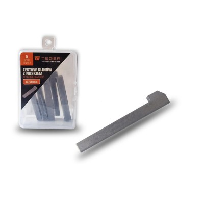 Klin z noskiem 8x7x50 TEGER, (sprzedawane KL-8X7X50 | Exvi
