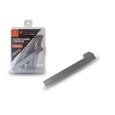 Klin z noskiem 10x8x63 TEGER KL-10X8X63 | Exvi